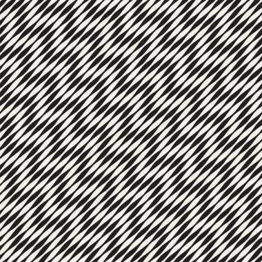 Sorunsuz dalgalanma desen. Yinelenen vektör doku. Dalgalı grafik arka plan. Basit çizgiler