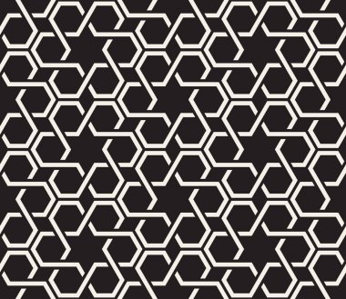 Vektör seamless modeli. Modern şık soyut doku. Geometrik yinelenen döşer çizgili öğeleri ben