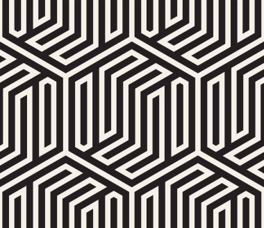 Vektör kusursuz desen. Modern stil soyut doku. Tekrarlanan geometrik fayanslar