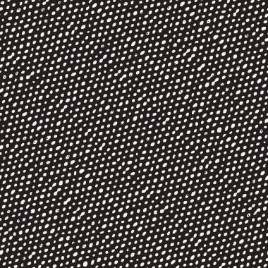 Elle çizilmiş stil seamless modeli. Soyut geometrik döşeme arka plan siyah ve beyaz. Vektör doodle hat kafes