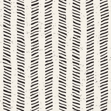 Basit mürekkep geometrik desen. Tek renkli siyah ve beyaz konturlar arka plan. Tasarımınız için çizilen mürekkep doku el