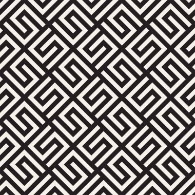 Vektör Dikişsiz örgü desen. Tek renkli kafes ile modern şık doku. Geometrik kılavuz yinelenen.