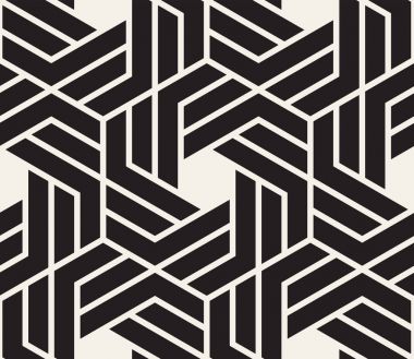 Vektör kusursuz desen. Modern stil soyut doku. Tekrarlanan geometrik fayanslar