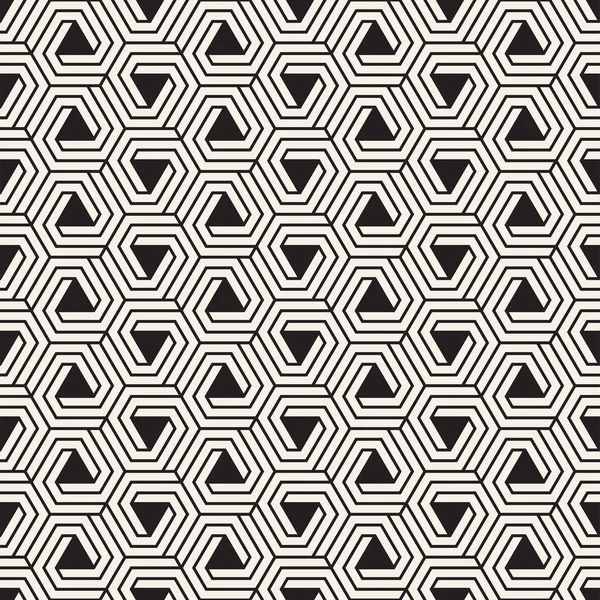 Vektornahtloses Gittermuster. moderne stilvolle Textur mit monochromen Spalieren. sich wiederholendes geometrisches Raster. einfacher Design-Hintergrund. — Stockvektor