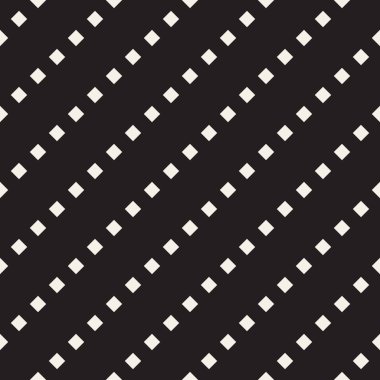 Trendy dimi örgü kafes. Geometrik arka plan tasarlamak. Vektör sorunsuz siyah-beyaz desen.