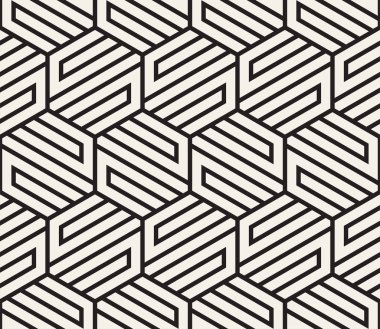 Vektör kusursuz desen. Modern stil soyut doku. Tekrarlanan geometrik fayanslar