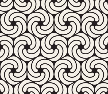 Vektör kusursuz desen. Modern stil soyut doku. Tekrarlanan geometrik fayanslar