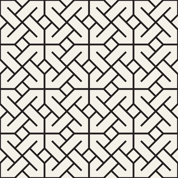 ベクターのシームレスな格子パターン。トレリスとモダンなスタイリッシュなテクスチャです。幾何学的なグリッドを繰り返し。シンプルなグラフィック デザインの背景. — ストックベクタ