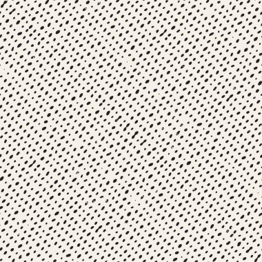 Elle çizilmiş stil seamless modeli. Soyut geometrik döşeme arka plan siyah ve beyaz. Vektör doodle hat kafes