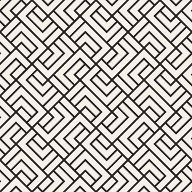 Vektör Dikişsiz örgü desen. Tek renkli kafes ile modern şık doku. Geometrik kılavuz yinelenen. Basit tasarım arka plan.