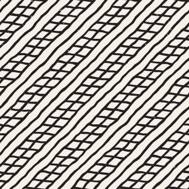 Basit mürekkep geometrik desen. Tek renkli siyah ve beyaz konturlar arka plan. Tasarımınız için çizilen mürekkep doku el