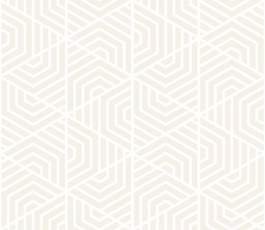 Vektör seamless ince modeli. Modern şık doku. Çizgili üçgen öğelerinden geometrik döşeme yinelenen