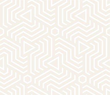 Vektör seamless ince modeli. Modern şık doku. Çizgili üçgen öğelerinden geometrik döşeme yinelenen