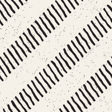 Basit mürekkep geometrik desen. Tek renkli siyah ve beyaz konturlar arka plan. Tasarımınız için çizilen mürekkep doku el