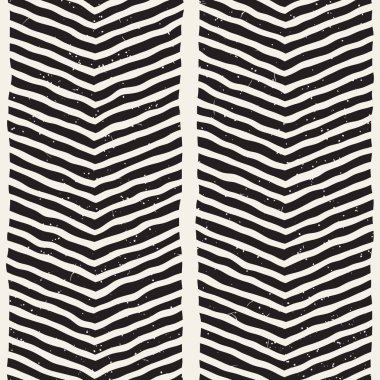 Basit mürekkep geometrik desen. Tek renkli siyah ve beyaz konturlar arka plan. Tasarımınız için çizilen mürekkep doku el