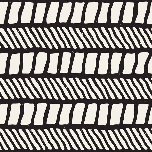 Basit mürekkep geometrik desen. Tek renkli siyah ve beyaz konturlar arka plan. Tasarımınız için çizilen mürekkep doku el