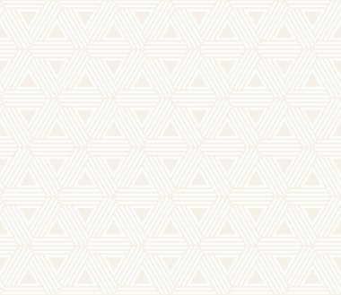 Vektör seamless ince modeli. Modern şık doku. Çizgili üçgen öğelerinden geometrik döşeme yinelenen