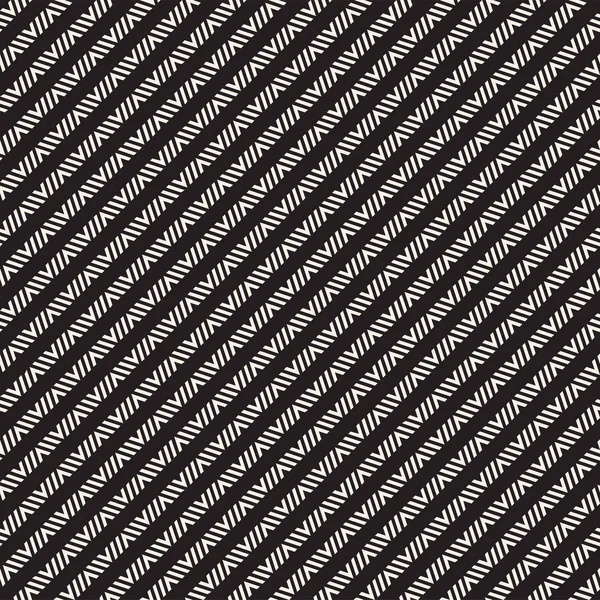 원활한 민족적인 라인 패턴입니다. 흑인과 백인 기하학적 패턴입니다. 벡터 디자인을 위한 인쇄. — 스톡 벡터