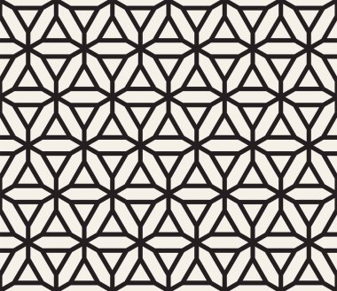 Vektör seamless modeli. Modern şık soyut doku. Geometrik yinelenen döşer çizgili öğeleri ben
