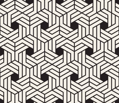 Vektör kusursuz desen. Modern stil soyut doku. Tekrarlanan geometrik fayanslar