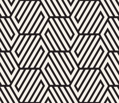 Vektör kusursuz desen. Modern stil soyut doku. Tekrarlanan geometrik fayanslar