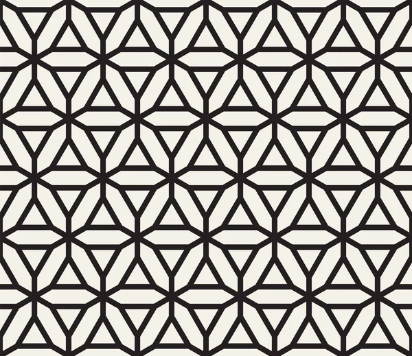 Vector naadloze patroon. Moderne stijlvolle abstracte textuur. Herhalende geometrische tegels van gestreepte elementen ik — Stockvector