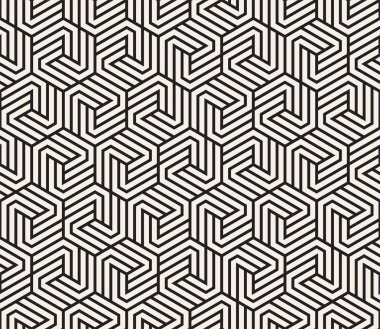 Vektör kusursuz desen. Modern stil soyut doku. Tekrarlanan geometrik fayanslar