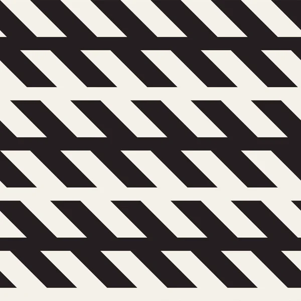 Ismétlődő csíkok modern textúra. Egyszerű rendszeres vonalak háttér. Fekete-fehér geometriai zökkenőmentes minta. — Stock Vector