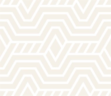 Vektör seamless ince modeli. Modern şık doku. Çizgili üçgen öğelerinden geometrik döşeme yinelenen