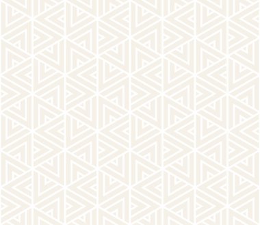 Vektör seamless ince modeli. Modern şık doku. Çizgili üçgen öğelerinden geometrik döşeme yinelenen