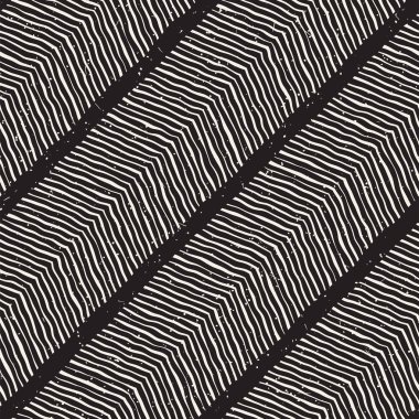 Basit mürekkep geometrik desen. Tek renkli siyah ve beyaz konturlar arka plan. Tasarımınız için çizilen mürekkep doku el