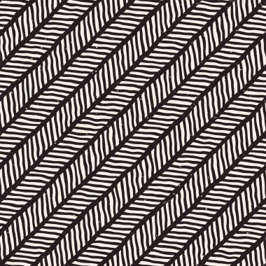 Basit mürekkep geometrik desen. Tek renkli siyah ve beyaz konturlar arka plan. Tasarımınız için çizilen mürekkep doku el