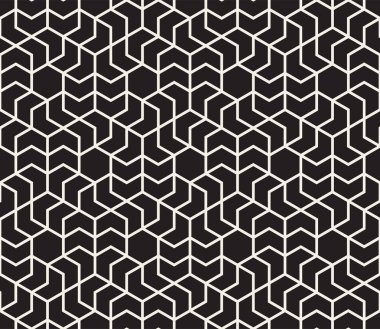 Vektör kusursuz desen. Modern stil soyut doku. Tekrarlanan geometrik fayanslar