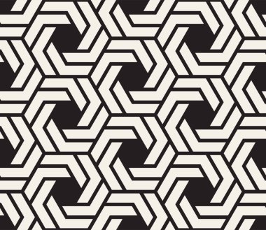 Vektör kusursuz desen. Modern stil soyut doku. Tekrarlanan geometrik fayanslar