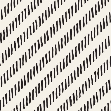 Elle çizilmiş stil seamless modeli. Soyut geometrik döşeme arka plan siyah ve beyaz. Vektör doodle hat kafes