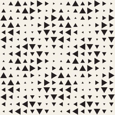 Şık noktalı resim doku. Rasgele boyutu şekillerle sonsuz arka plan. Vektör sorunsuz mozaik desen.