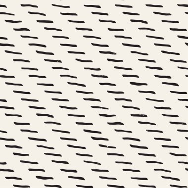 Elle çizilmiş stil seamless modeli. Soyut geometrik döşeme arka plan siyah ve beyaz. Vektör doodle hat kafes