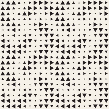 Şık noktalı resim doku. Rasgele boyutu şekillerle sonsuz arka plan. Vektör sorunsuz mozaik desen.