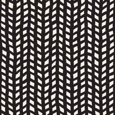 Basit mürekkep geometrik desen. Tek renkli siyah ve beyaz konturlar arka plan. Tasarımınız için çizilen mürekkep doku el