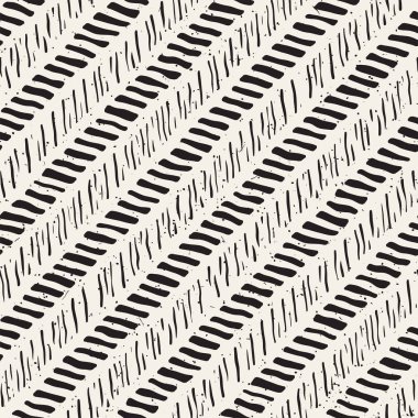 Basit mürekkep geometrik desen. Tek renkli siyah ve beyaz konturlar arka plan. Tasarımınız için çizilen mürekkep doku el