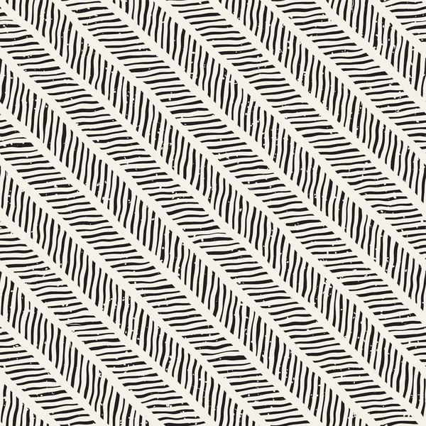 단순 잉크 기하학적 패턴입니다. 단색 검정과 흰색 선 배경입니다. 그려진된 잉크 질감 디자인에 대 한 손 — 스톡 벡터
