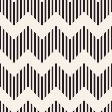 Vektör sorunsuz zikzak çizgi deseni. Şık geometrik arka plan. Yinelenen kafes arka plan