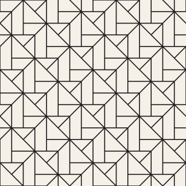 Vektör Dikişsiz örgü desen. Tek renkli kafes ile modern şık doku. Geometrik kılavuz yinelenen. Basit tasarım arka plan