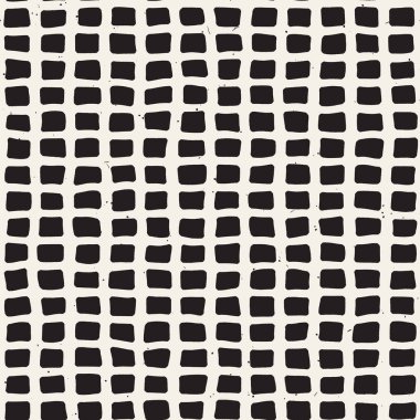 Basit mürekkep geometrik desen. Tek renkli siyah ve beyaz konturlar arka plan. Senin tasarı için çizilen mürekkep doku el