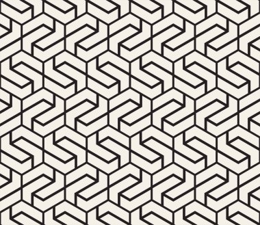 Vektör kusursuz desen. Modern stil soyut doku. Tekrarlanan geometrik fayanslar