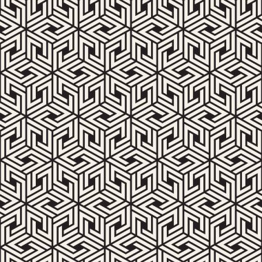 Vektör Dikişsiz örgü desen. Kafes ile modern şık doku. Geometrik kılavuz yinelenen. Basit grafik tasarım arka plan. 