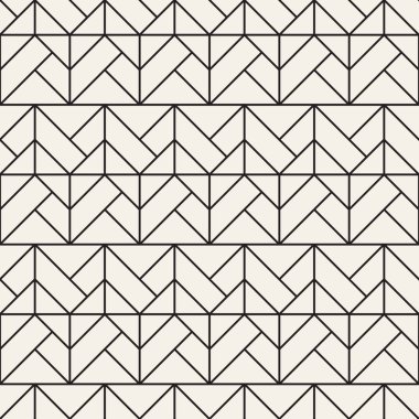 Vektör Dikişsiz örgü desen. Tek renkli kafes ile modern şık doku. Geometrik kılavuz yinelenen. Basit tasarım arka plan