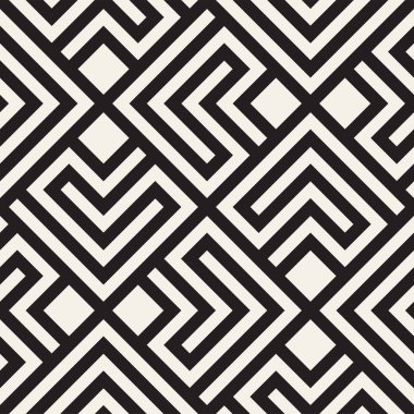 Vektör Dikişsiz örgü desen. Tek renkli kafes ile modern şık doku. Geometrik kılavuz yinelenen. Basit tasarım arka plan