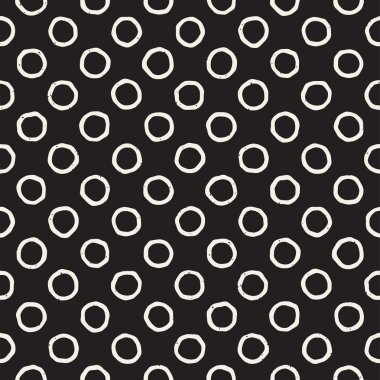 Elle çizilmiş stil etnik seamless modeli. Siyah ve beyaz soyut grungy geometrik arka plan.