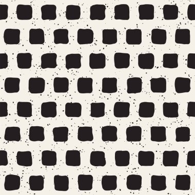 Elle çizilmiş stil etnik seamless modeli. Siyah ve beyaz soyut grungy geometrik arka plan.